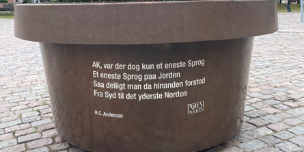 Digt af H.C. Andersen om ønsket om at alle talte samme sprog