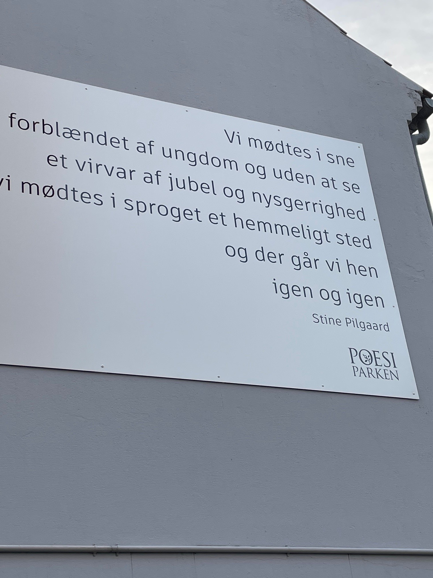 Værket fortabt er jeg stadig af Stine Pilgaard